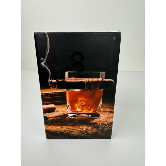 CORKCICLE Cigar Glass Handcrafted Whiskey Glass with Built-in Cigar Holder NEW - Picture 4 of 7